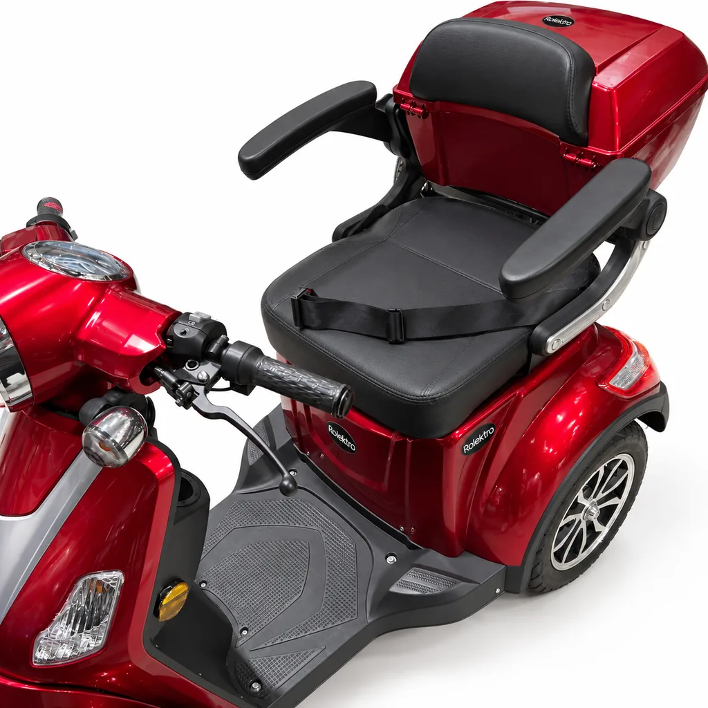 Rolektro E-Quad 25 V.2 Blei-Gel R31, Rot, 25 km/h – Ansicht