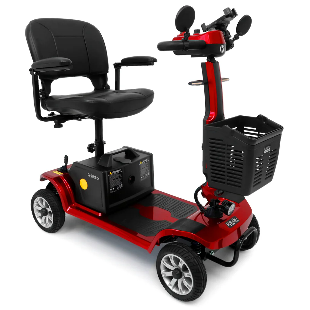 Rolektro E-Quad 6 V.3 Pro Rot, 6 km/h – Ansicht